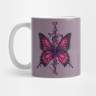 Butterfly Dagger Mug